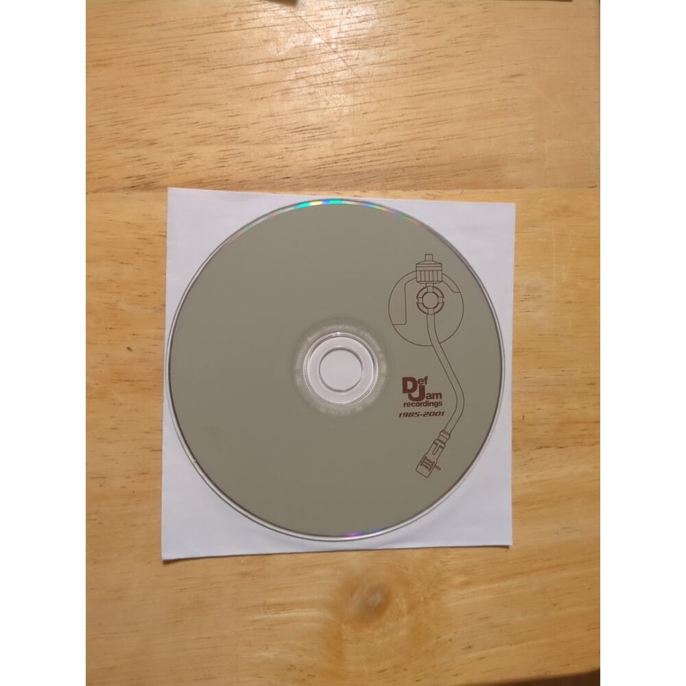 CD Def Jam 1985-2001 History Of Hip Hop Disc Only